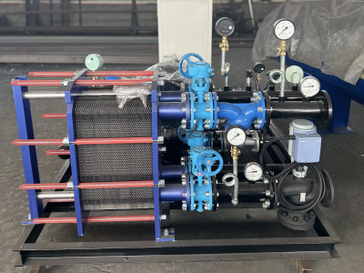 公司的板式换热机组主要应用在哪些领域？